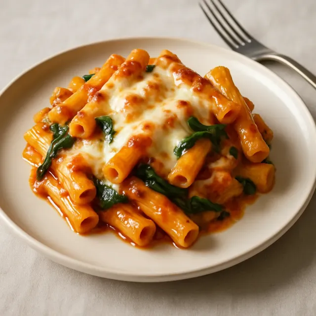 Delicioso Ziti Horneado Sin Carne