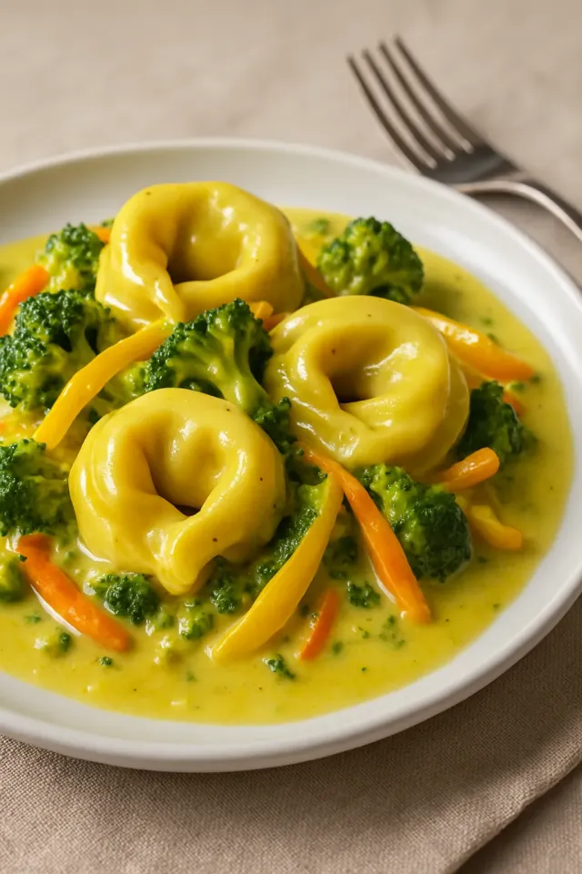 Creamy Tortellini Soup