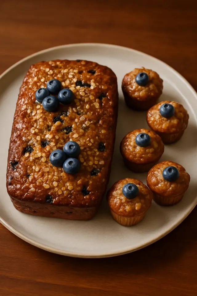 Oatmeal Banana Nut Bread