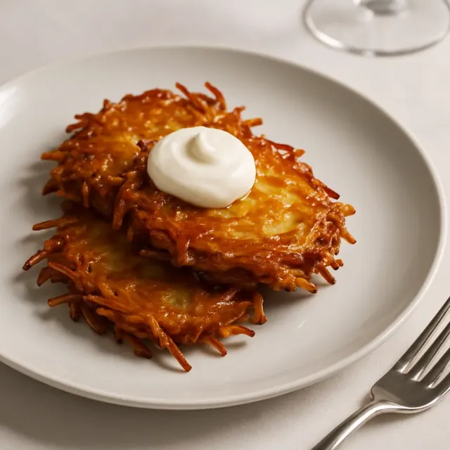 Panquecas de Batata Alemãs