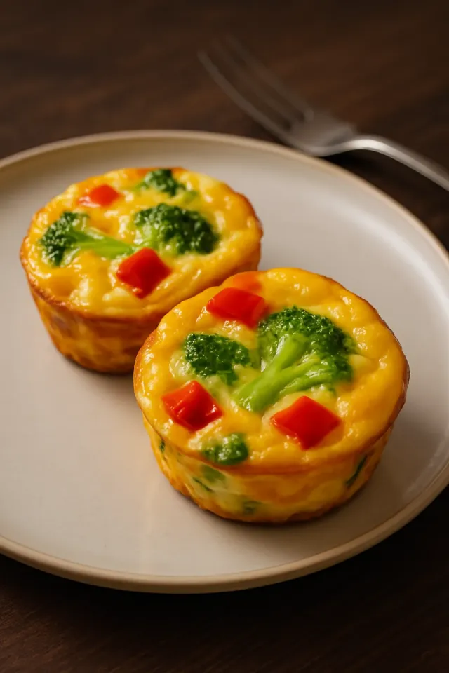 Mini Quiche di Ricotta Senza Crosta