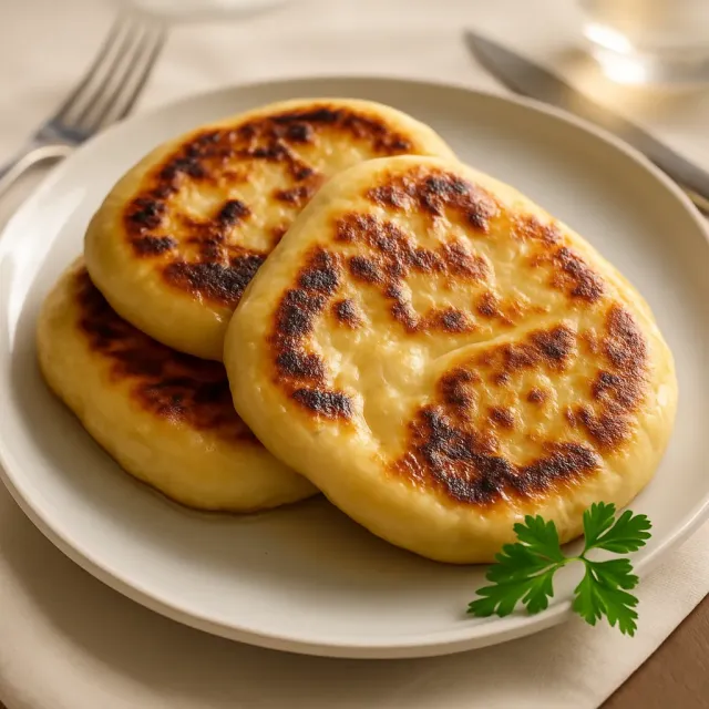 İki Malzemeli Kolay Naan