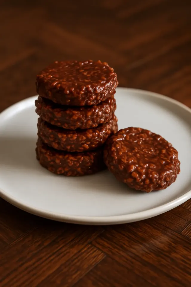 Biscotti al Cioccolato e Burro di Arachidi Senza Cottura