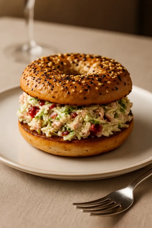 California BLT Chopped Bagel