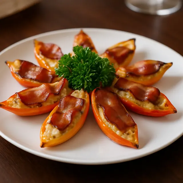 Poppers de Pimentão na Fritadeira a Ar