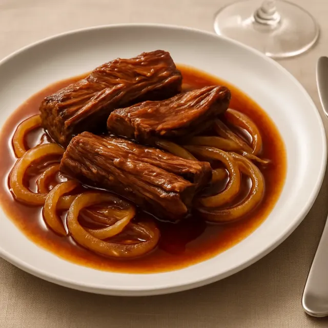 Brisket Sapi Asap Texas dengan Slow Cooker