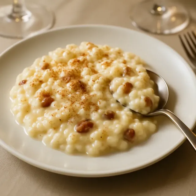 Creamy Rice Pudding