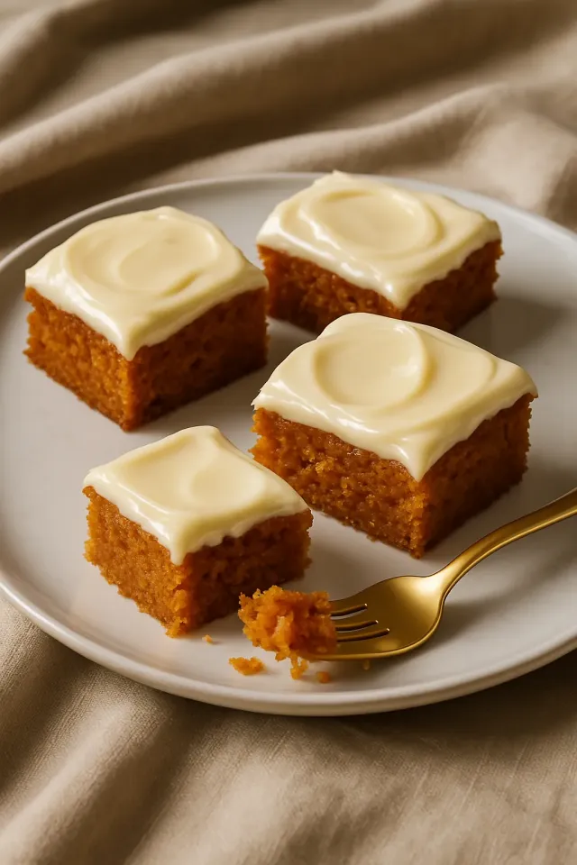 Barrinhas de Bolo de Cenoura Fácil