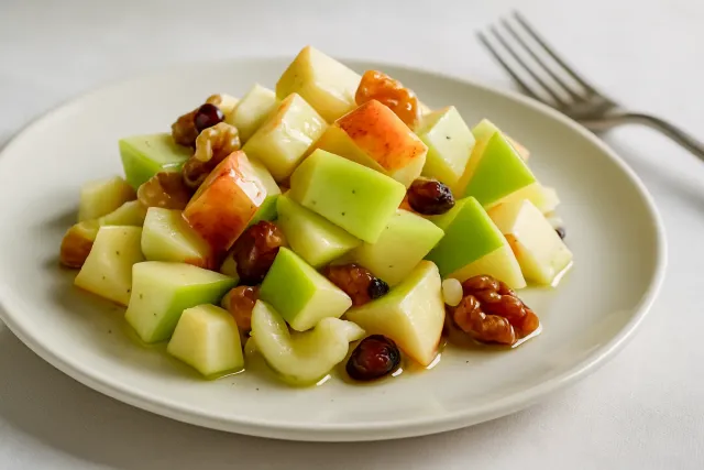 Salada Waldorf com Vinagrete de Óleo de Noz