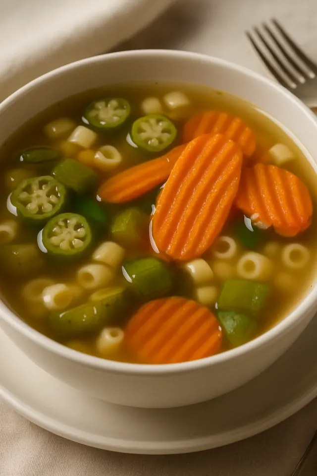 Tavuk Gumbo Çorbası