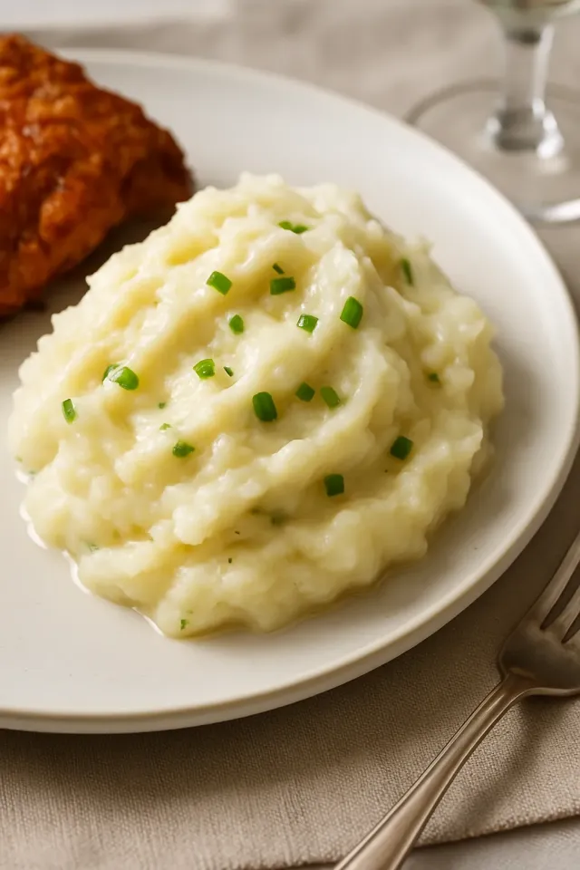 Red Garlic Mashed Potatoes