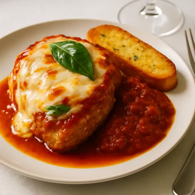 Pasta Ayam Parmesan