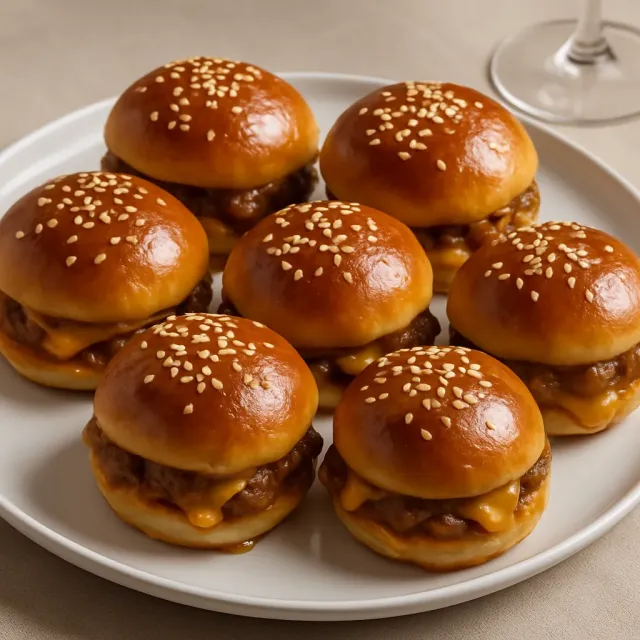 Mini Sándwiches Sloppy Joe