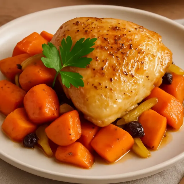 Chicken and Sweet Potato Tagine