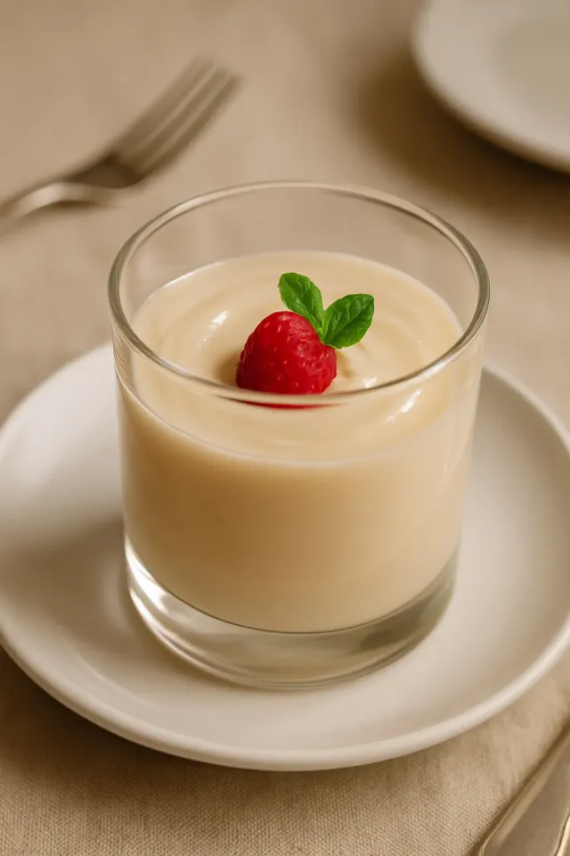 Mousse de Framboesa com Chocolate Branco