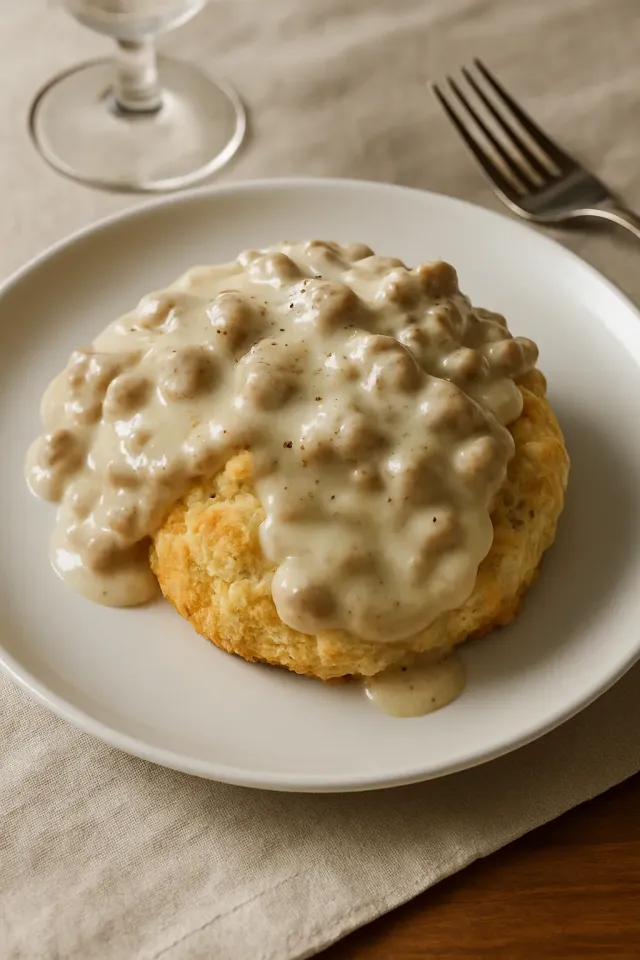 Dairy-Free Savory Sausage Gravy