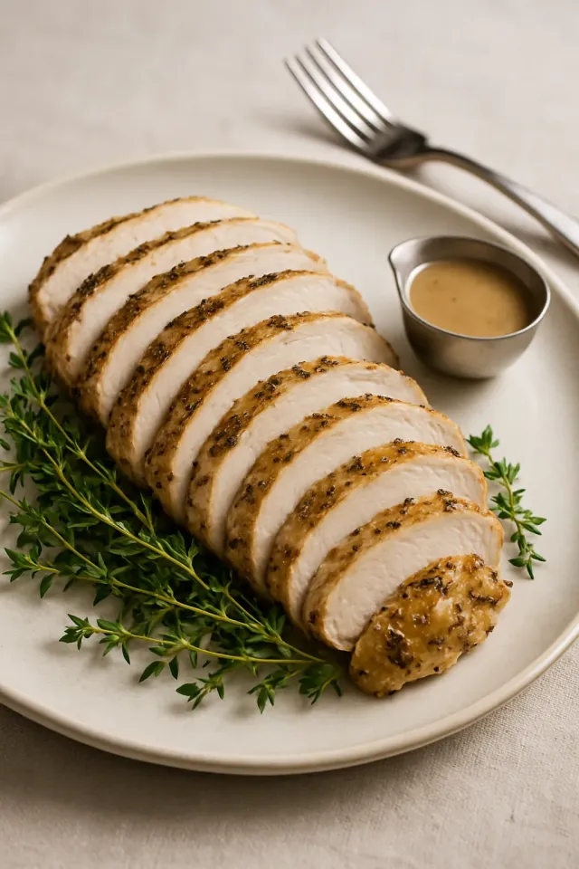 Roast Turkey Breast with Rosemary, Sage, and Thyme