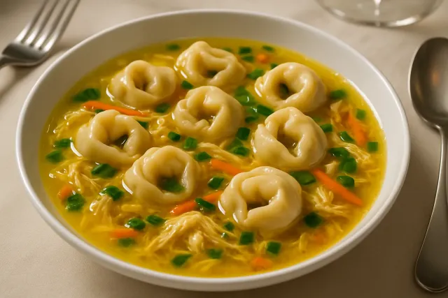 Куриный суп с куриными бедрами