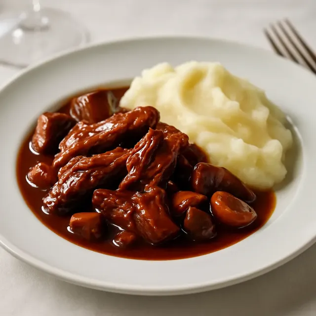 Instant Pot Zerzupftes Flank Steak