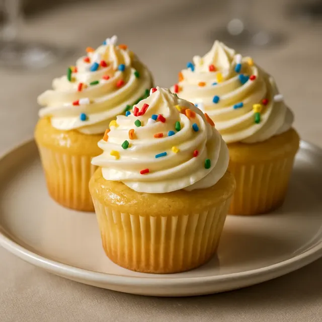 Cupcake de Baunilha