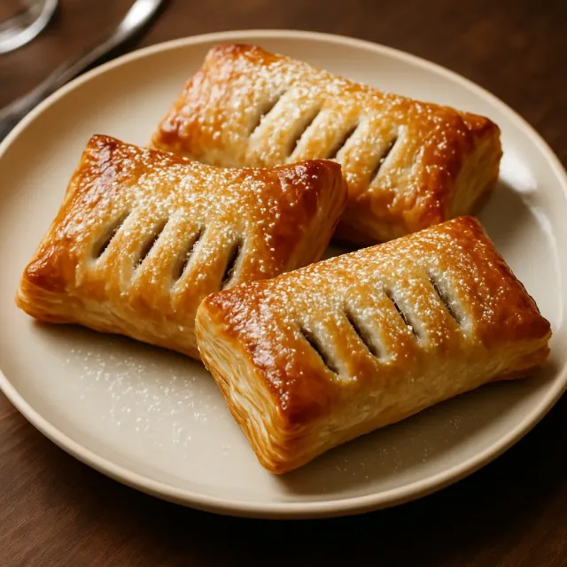 Raspberry Pain au Chocolat (Croissants de Chocolate com Framboesa)
