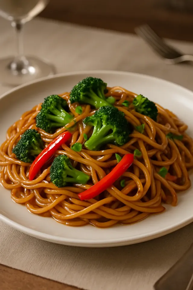 Chow Mein de Verduras