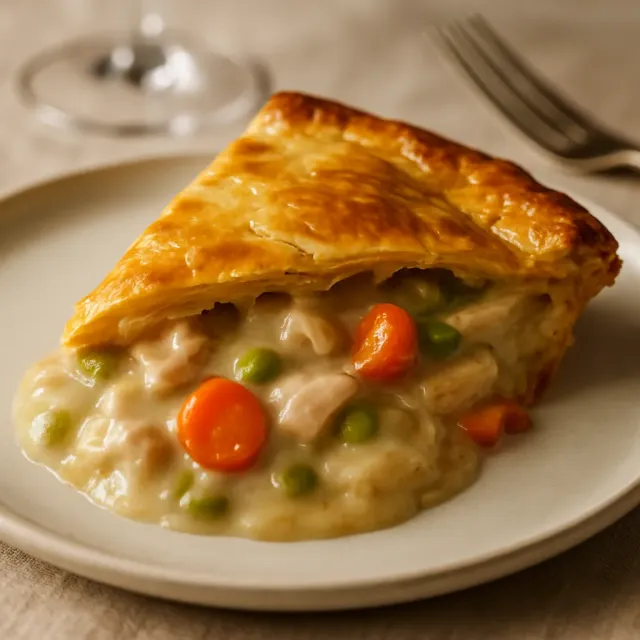 Bánh pot pie gà của mẹ