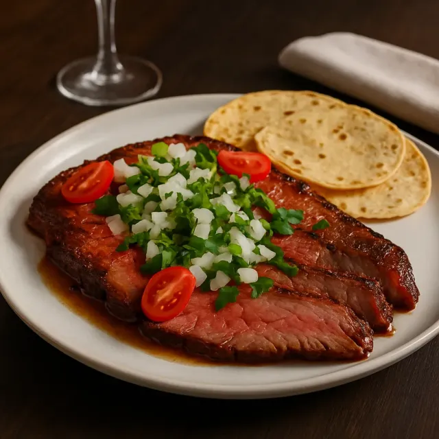 Thăn vai nướng kiểu Tex-Mex