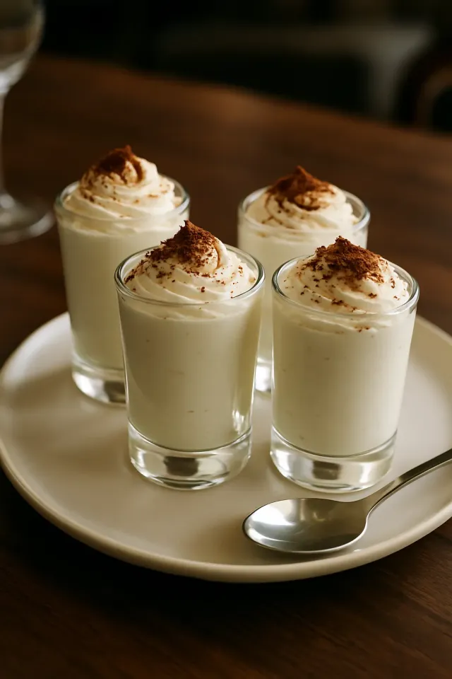 Mousse al caffè e banana