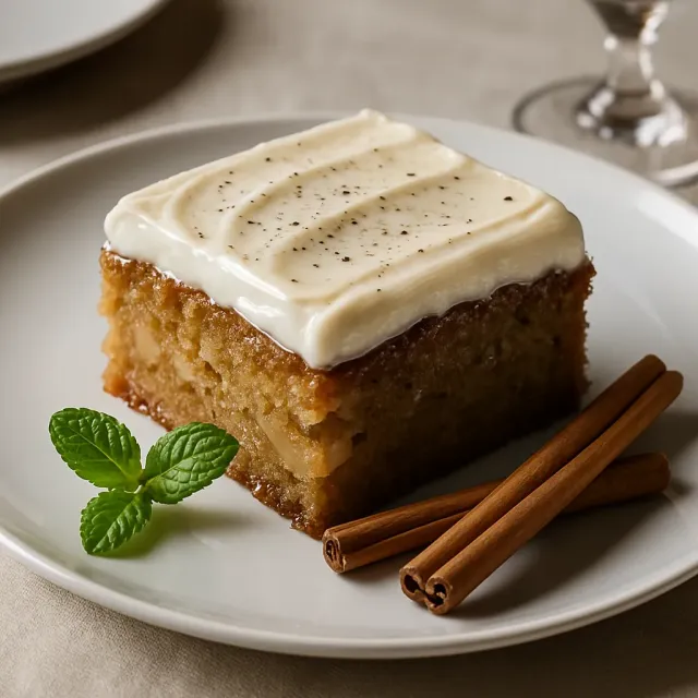 Würziger Apfelkuchen
