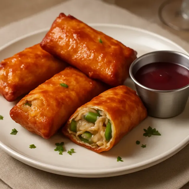 Thanksgiving Leftover Egg Rolls
