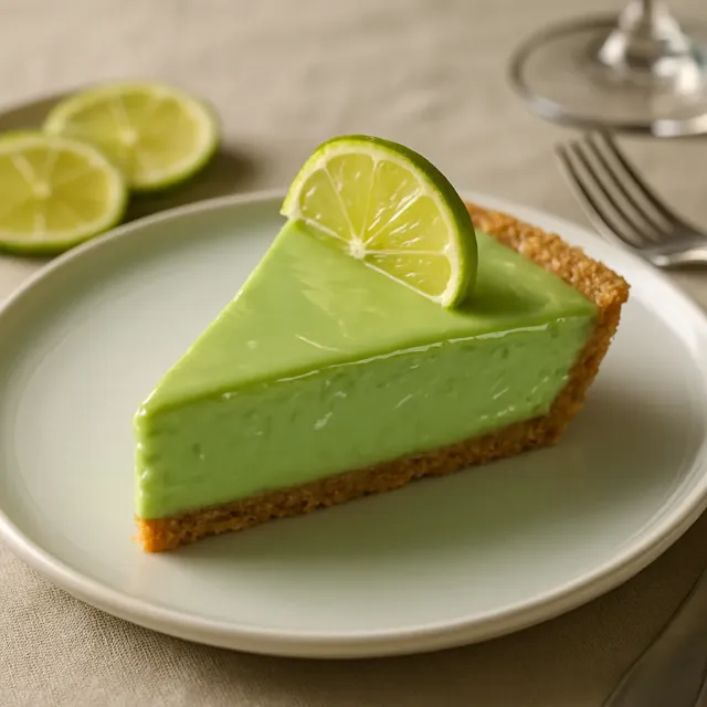 Torta al lime senza cottura