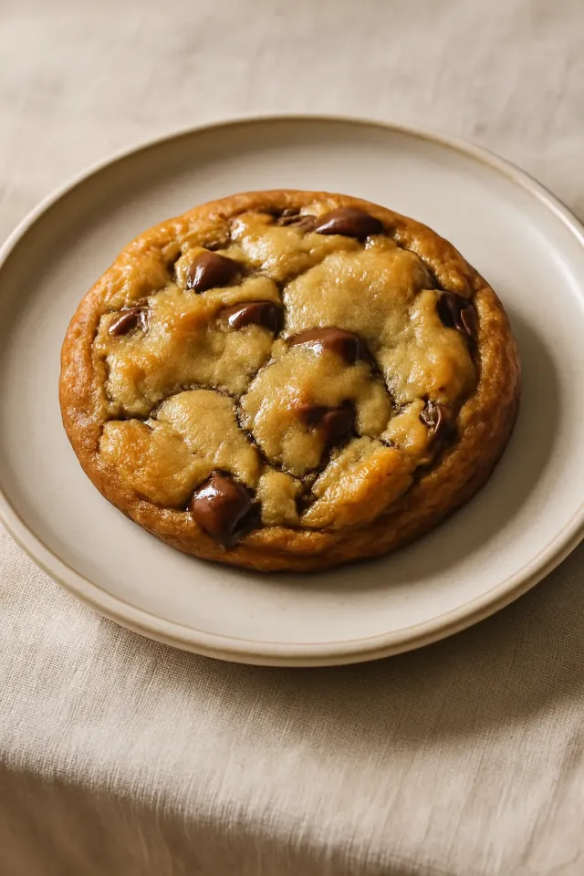 Cookies aux pépites de chocolat au lait style Crumbl