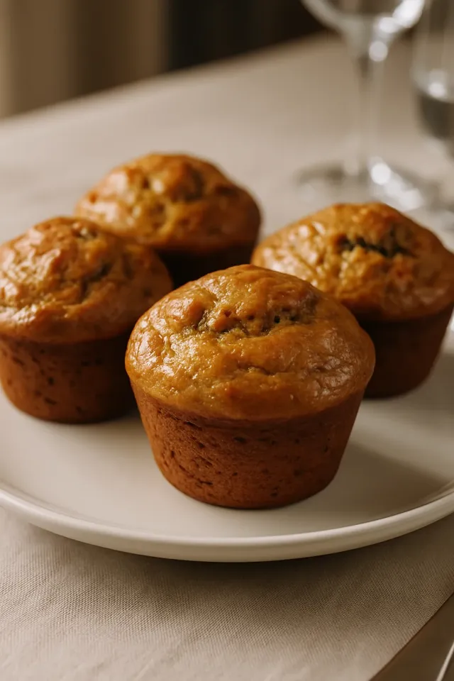 มัฟฟินฟักทอง แอปเปิ้ล และแครอท