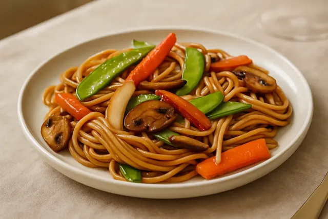 Gemüse-Lo-Mein