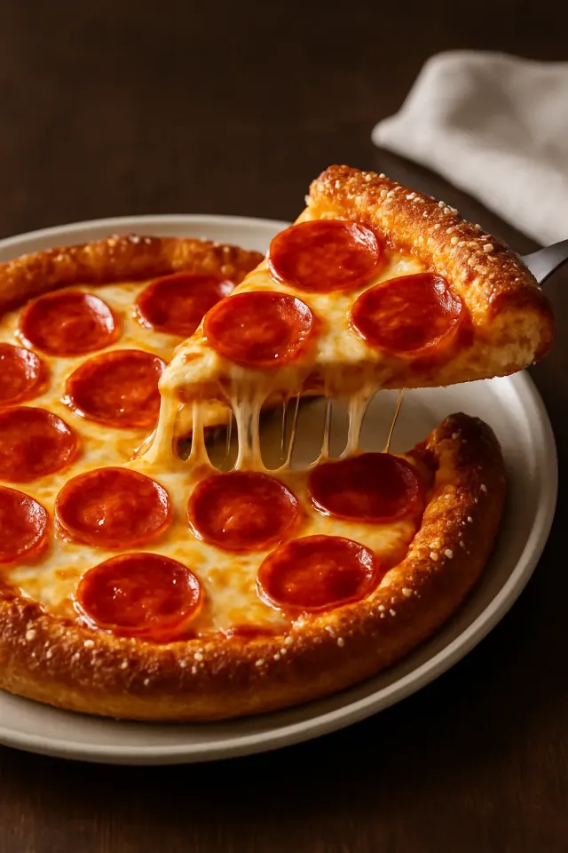 Pizza de Corteza Pretzel