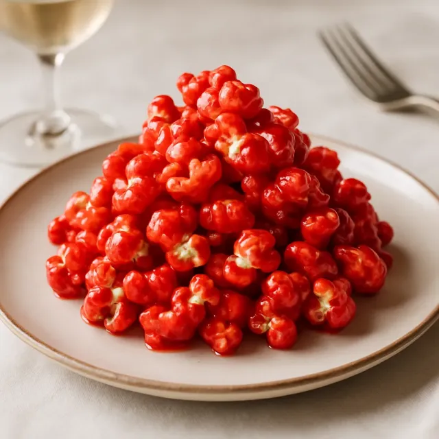 Cinnamon Heart Popcorn