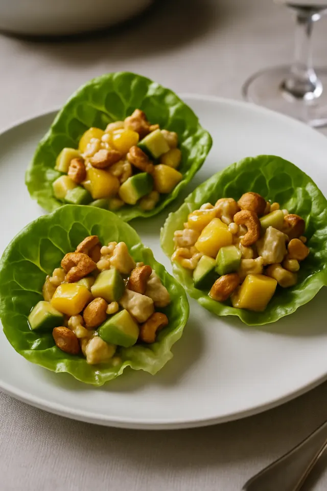 Tavuk, Avokado ve Mango Salatası