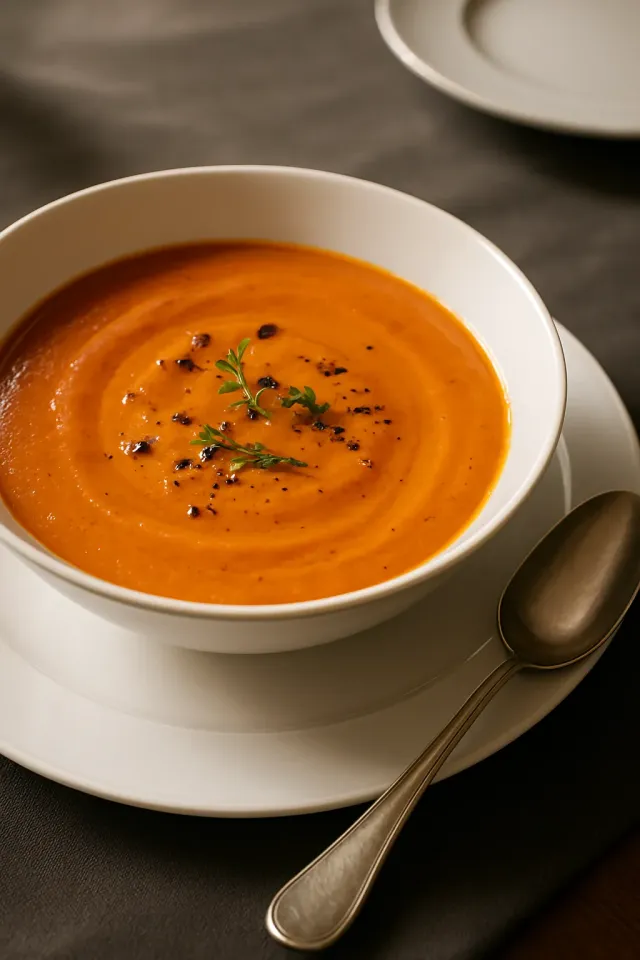 Sopa de Tomate en Bandeja para Hornear