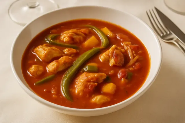 Easy Chicken Cacciatore