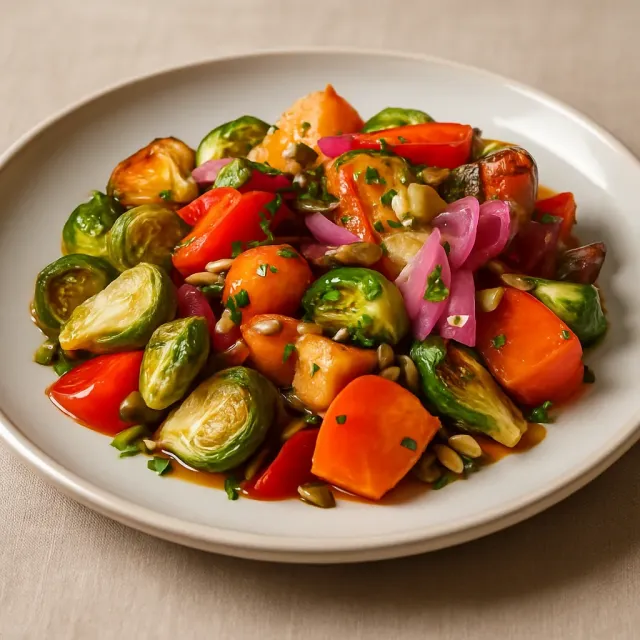Roasted Fall Vegetable Salad