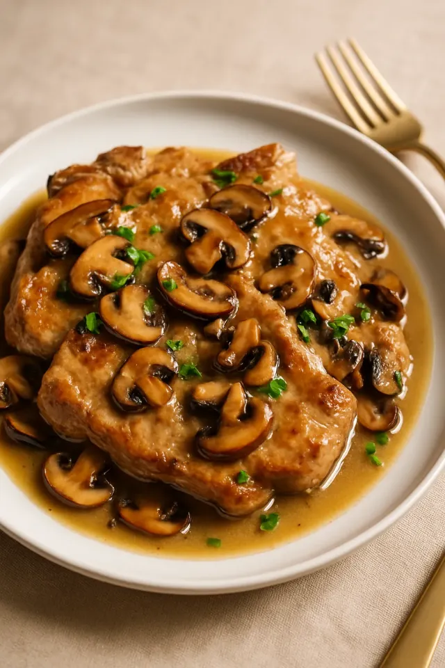 Instant Pot Creamy Pork Chops