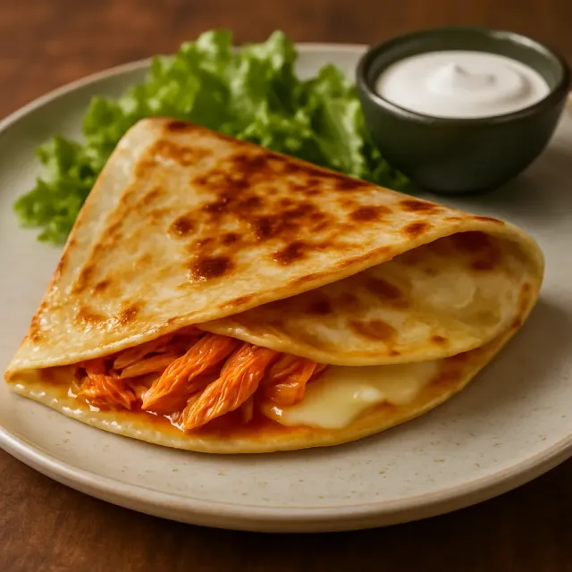 Quesadillas Gà Nấu Chậm
