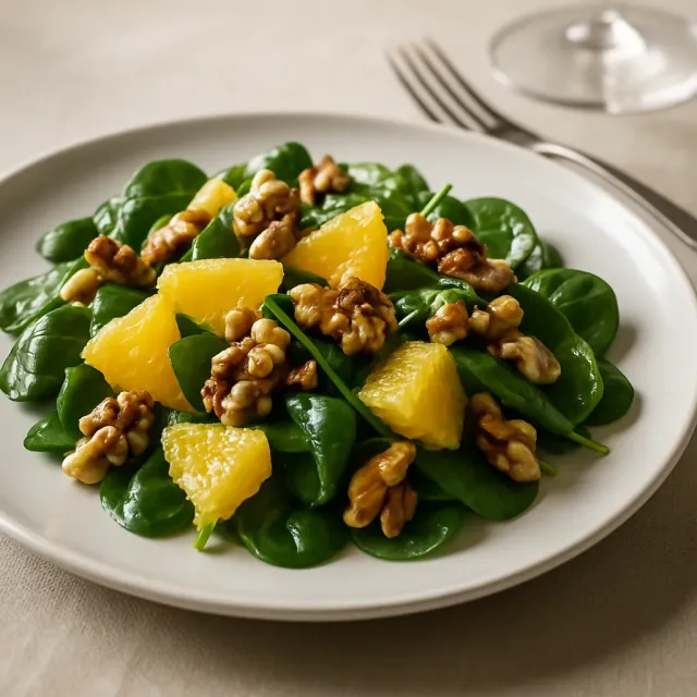Ensalada con Piña, Nueces y Pasas