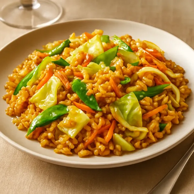 冬日蔬菜炒饭