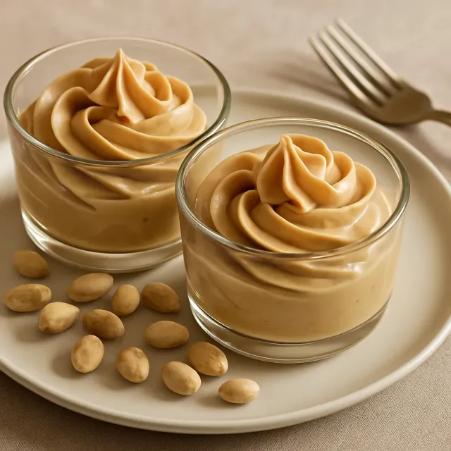 4 Ingredient Peanut Butter Mousse