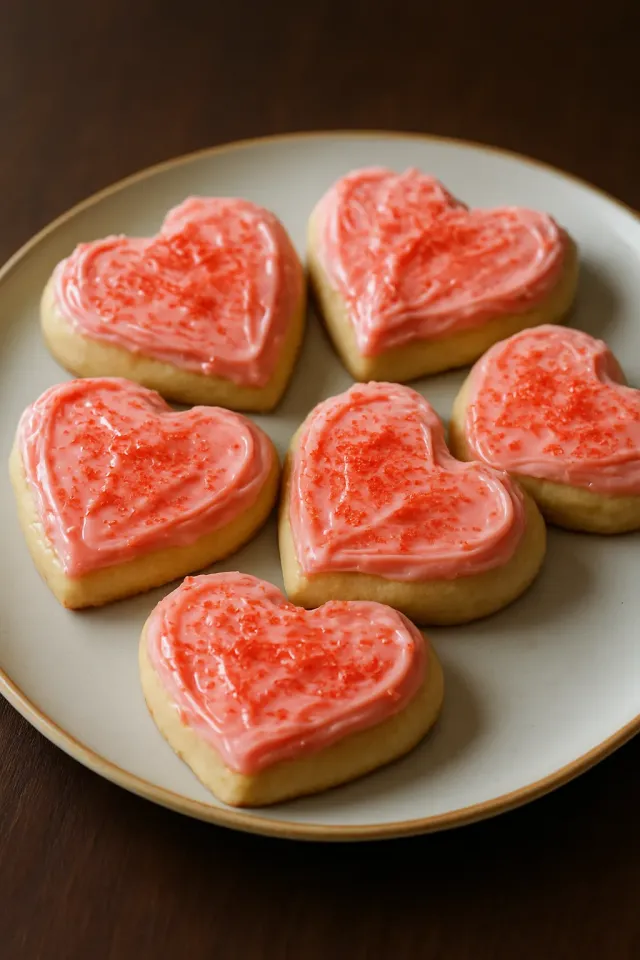 Galletas con Glaseado Rosa