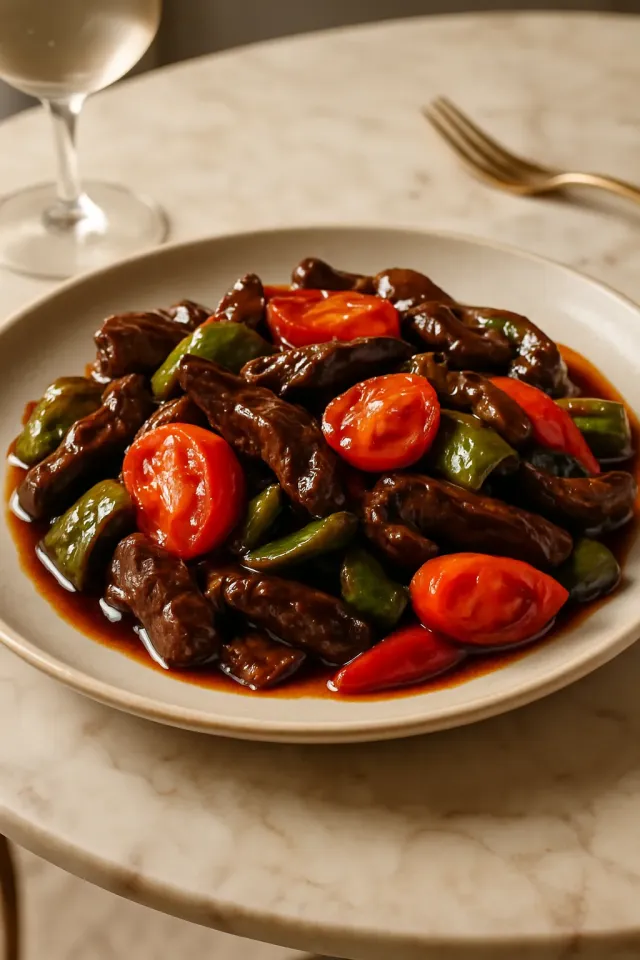 Chinese Pepper Steak