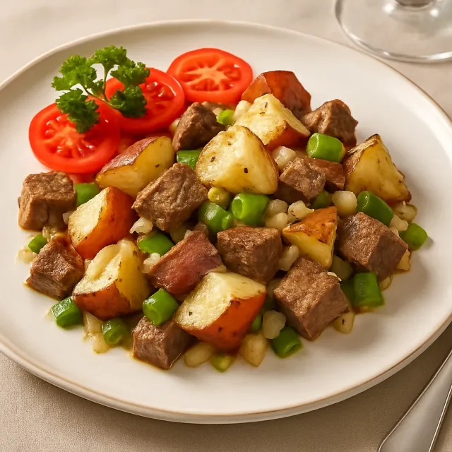 剩余烤牛肉杂烩