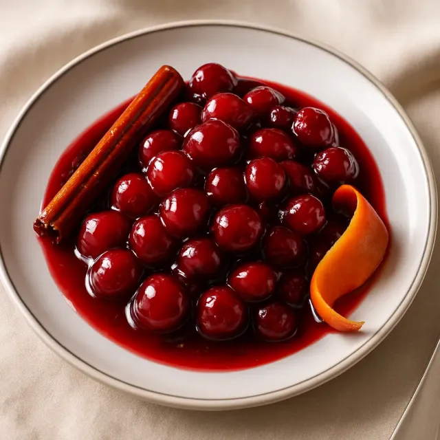 Relish aux Canneberges et Vin Rouge